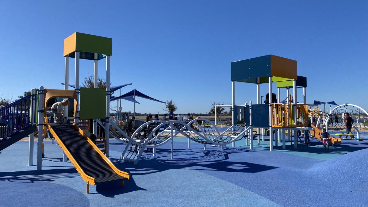 3.8M Mission Bay park opens with elaborate playground for kids